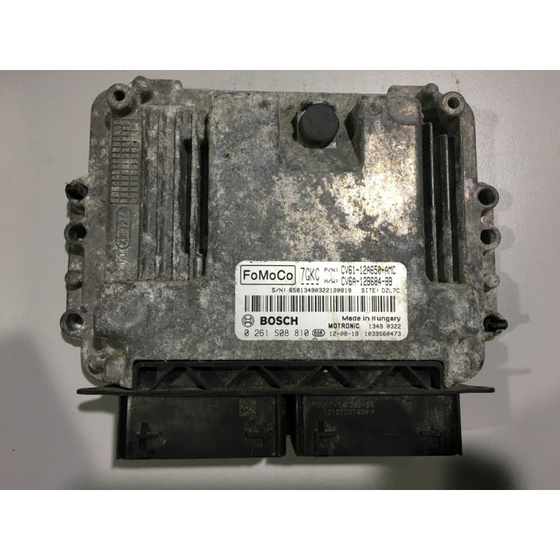 ECU MOTOR BOSCH MED17.0.1 0261S08810 FORD CV61-12A650-AMC 7GKC