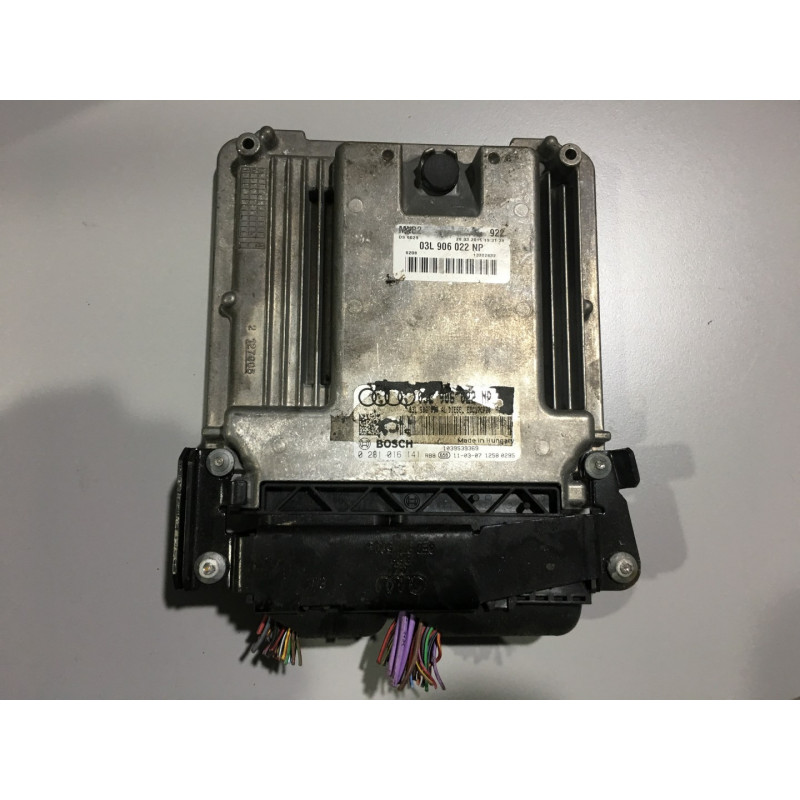 ENGINE ECU BOSCH EDC17CP20-2.2 0281016141 VAG 03L906022NP ENGINE ECU BOSCH EDC17CP20-2.2 0281016141 VAG 03L906022NP
