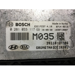 ECU MOTOR BOSCH EDC17C57-4.10 0281033117 KIA 39110-2FBB6