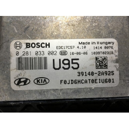 ECU MOTOR BOSCH EDC17C57-4.10 0281033002 KIA 39140-2A925