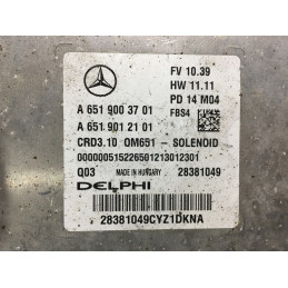 ECU MOTOR DELPHI CRD3.10 28381049 MERCEDES A6519003701 A6519012101