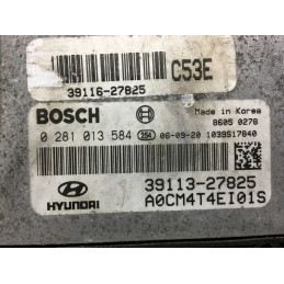 ENGINE ECU BOSCH EDC16C39-5.41 0281013584 HYUNDAI 39113-27825