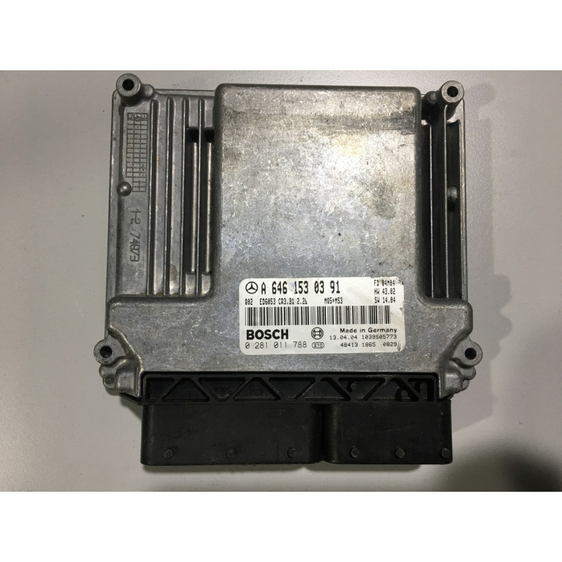 ECU MOTOR BOSCH EDC16C2-7.31 0281011788 MERCEDES A6461530391