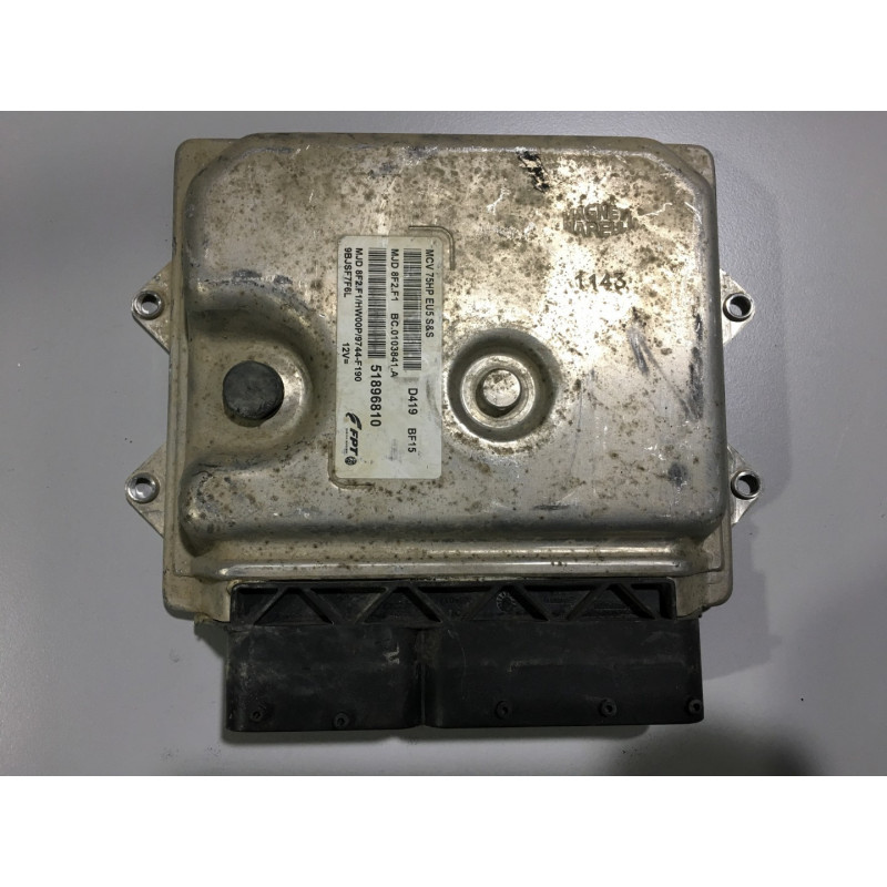 ECU MOTOR MAGNETI MARELLI MJD 8F2.F1 BC.0103841.A FIAT 51896810