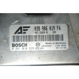 ENGINE ECU BOSCH EDC15P+22.3.2 0281010629 VAG 038906019FA FORD YM21-12A650-KB / SW 1269 / WITH DISABLED IMMOBILIZER