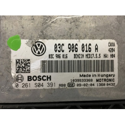 ECU MOTOR BOSCH MED17.5.5 0261S04391 VAG 03C906016A