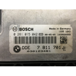 ECU MOTOR BOSCH EDC17CP02-3.11 0281015042 BMW 7811701