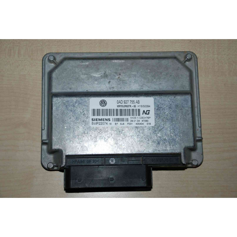 ECU CAJA CAMBIOS SIEMENS 5WP22074 VAG 0AD927755AB