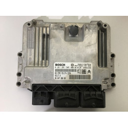 ECU BOSCH MEV17.4 0261201505 PEUGEOT 207 1.6i 16V 88KW 120CV 9664738680 / SW 1037391695 - CON INMOVILIZADOR ANULADO