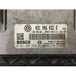 ECU MOTOR BOSCH MED17.5.1 0261201539 VAG 03C906032D