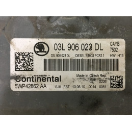 ENGINE ECU CONTINENTAL SIMOS PCR2.1 5WP42862AA VAG 03L906023DL