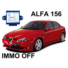 IMMO OFF SERVICE FOR ALFA ROMEO 156 WITH BLUE IMMO BOX