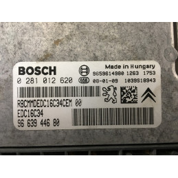 ECU MOTOR BOSCH EDC16C34-4.11 0281012620 PSA 9663944680