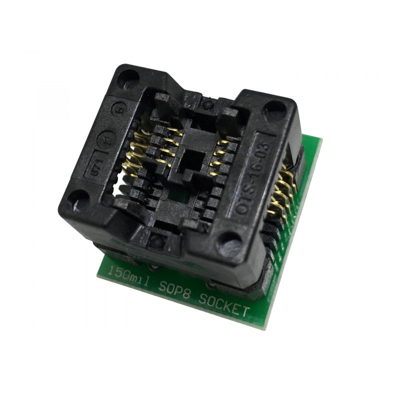 ADAPTADOR MEMORIAS SOIC8 / SOP8 A DIP8