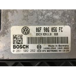 ECU MOTOR BOSCH MED9.5.10 0261S02262 VAG 06F906056FC