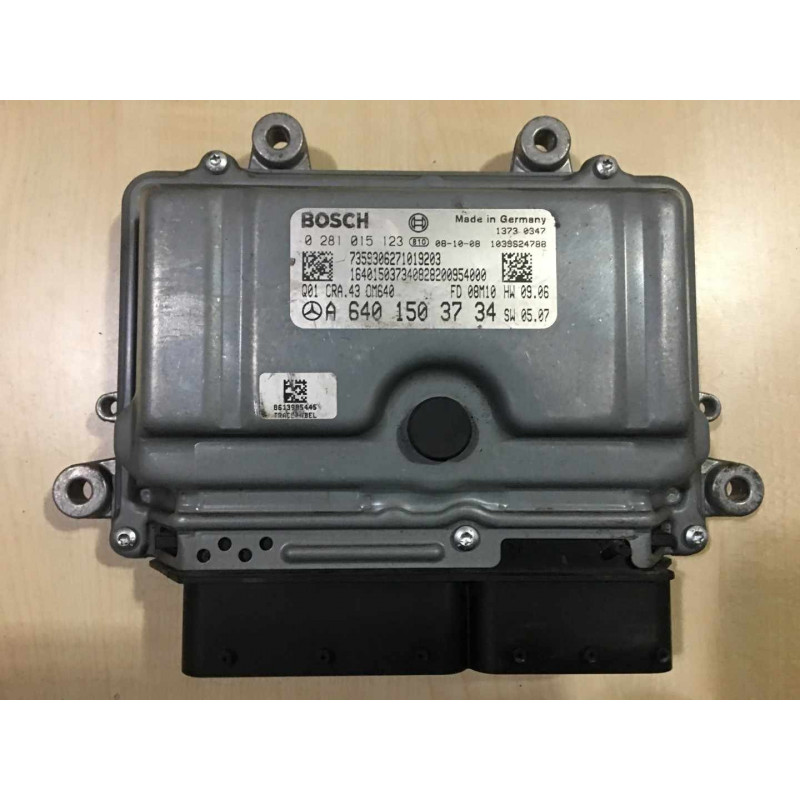 ECU MOTOR BOSCH EDC16C32-5.43 0281015123 MERCEDES A6401503734