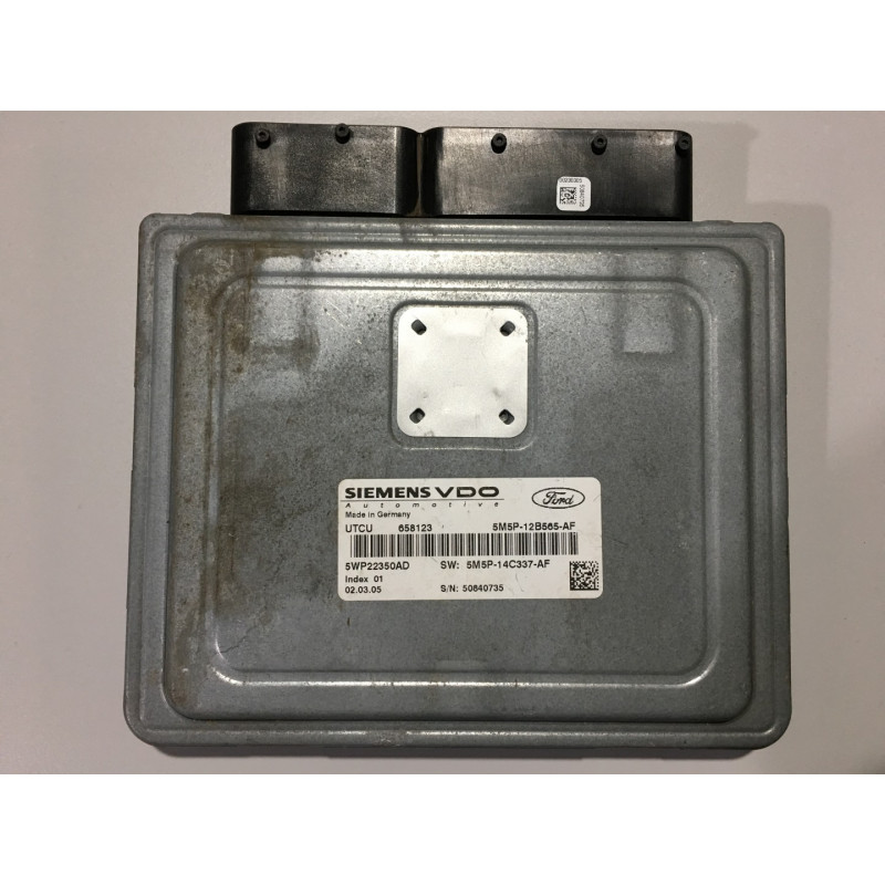 HEARBOX ECU SIEMENS VDO 5WP22350AD FORD 5M5P-12B565-AF HEARBOX ECU SIEMENS VDO 5WP22350AD FORD 5M5P-12B565-AF