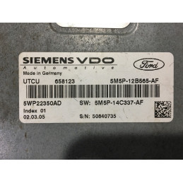 ECU CAJA CAMBIO SIEMENS VDO 5WP22350AD FORD 5M5P-12B565-AF