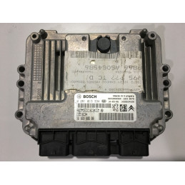 ECU BOSCH EDC16C34-4.11 0281013334 PEUGEOT 3008 1.6 HDI 110CV 9666986680 / SW 9666753480 - 1037398242 - CON INMO ANULADO
