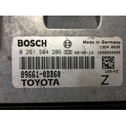 ECU MOTOR BOSCH ME7.9.52 0281S04206 TOYOTA 89661-0D860