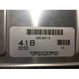 ECU BOSCH EDC15C3-4.7 0281011087 VOLVO S40 1.9D 115CV HOM8200065996 8200233343 / SW 1037367881 - 30630418 - CON INMO ANULADO