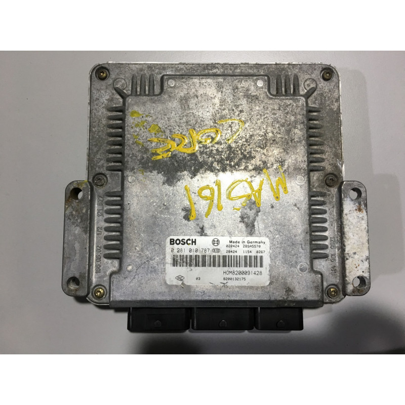 ECU MOTOR BOSCH EDC15C3-4.2 0281010787 RENAULT HOM8200091428 8200132175