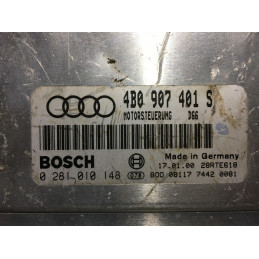 ECU MOTOR BOSCH EDC15M 0281010148 VAG 4B0907401S