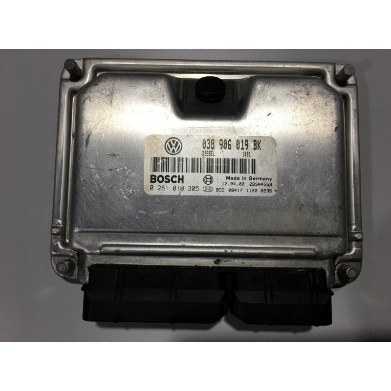 ECU MOTOR BOSCH EDC15P+22.3.2 0281010305 VAG 038906019BK