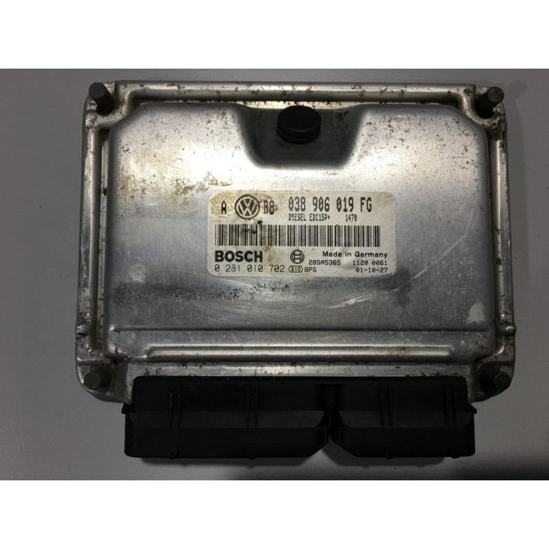 ENGINE ECU BOSCH EDC15P+22.3.2 0281010702 VAG 038906019FG ENGINE ECU BOSCH EDC15P+22.3.2 0281010702 VAG 038906019FG