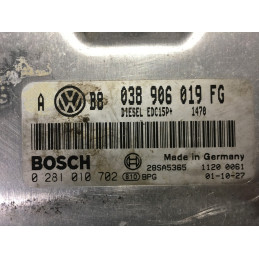 ECU MOTOR BOSCH EDC15P+22.3.2 0281010702 VAG 038906019FG