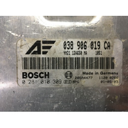 ECU MOTOR BOSCH EDC15P+22.3.2 0281010309 VAG 038906019CA FORD YM21-12A650-MA