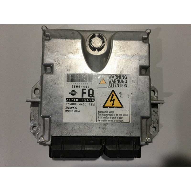 ENGINE ECU DENSO 275800-4453 NISSAN 23710ES65A