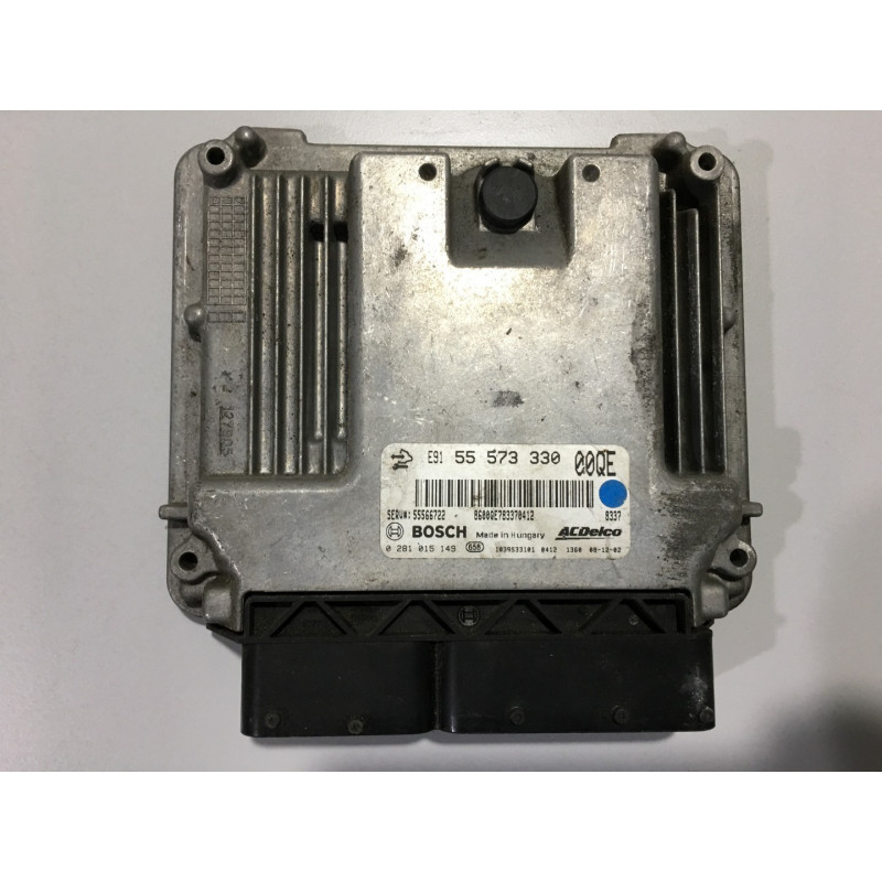ENGINE ECU BOSCH EDC17C19-3.15 0281015149 OPEL 55573330 00QE ENGINE ECU BOSCH EDC17C19-3.15 0281015149 OPEL 55573330 00QE
