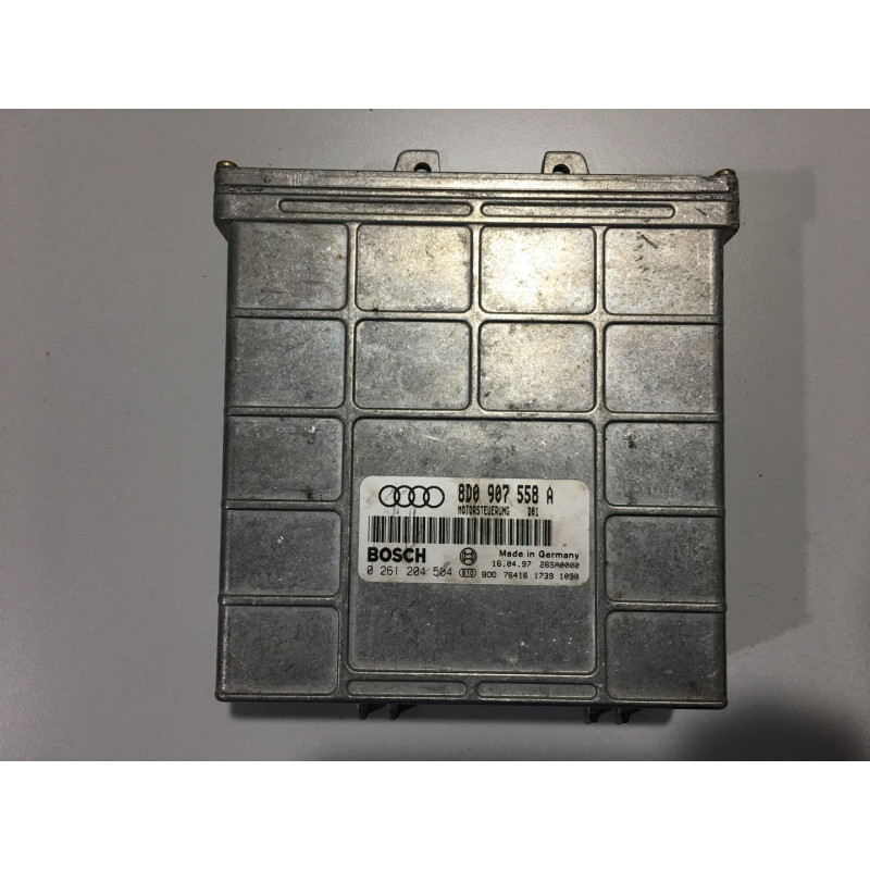 ENGINE ECU BOSCH M3.2 0261204504 VAG 8D0907558A ENGINE ECU BOSCH M3.2 0261204504 VAG 8D0907558A