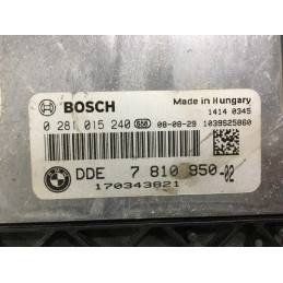 ECU MOTOR BOSCH EDC16CP35-5.24 0281015240 BMW 7810950