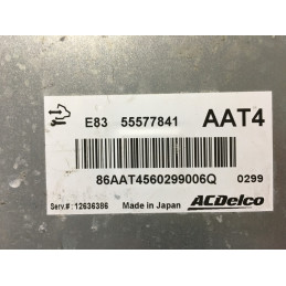 ECU MOTOR ACDELCO E83 OPEL 55577841 AAT4