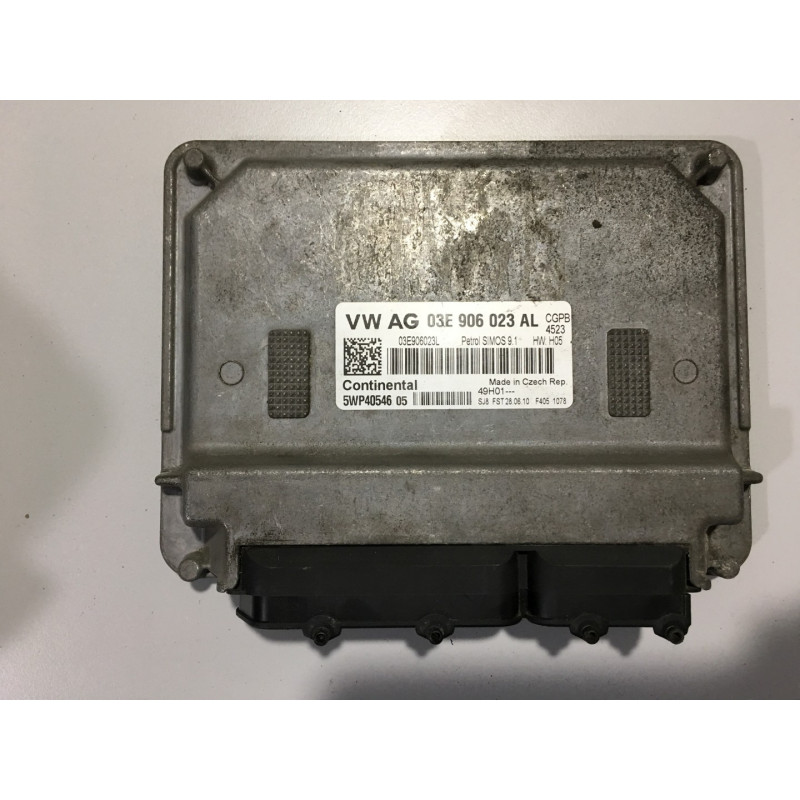 ECU MOTOR SIEMENS VDO SIMOS 9.1 5WP4054605 VAG 03E906023AL