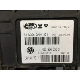 ECU MOTOR MAGNETI MARELLI IAW 1AV.V2 61600.344.01 VAG 032906030S