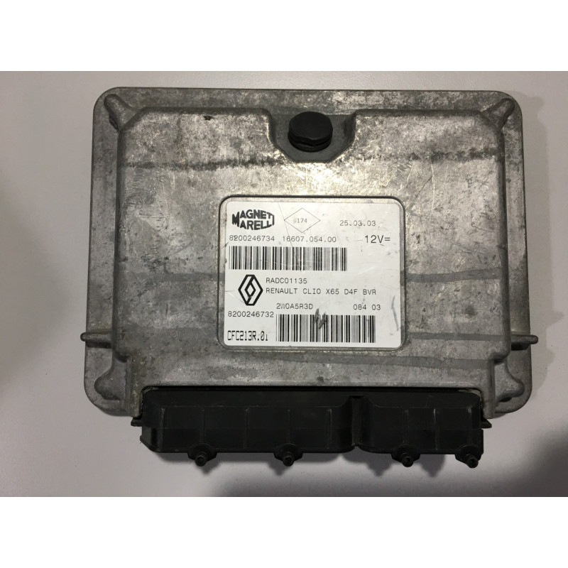 ECU CAJA CAMBIOS MAGNETI MARELLI CFC213R.01 16607.054.00 RENAULT 8200246734 8200246732