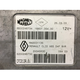 ECU CAJA CAMBIOS MAGNETI MARELLI CFC213R.01 16607.054.00 RENAULT 8200246734 8200246732