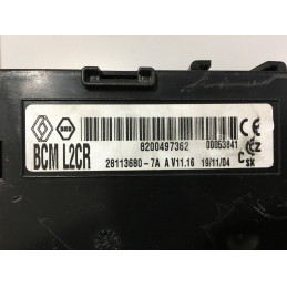 BCM L2CR JOHNSON CONTROLS 28113680-7A RENAULT 8200497362