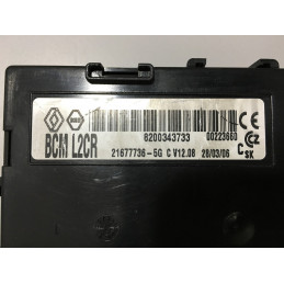 BCM L2CR JOHNSON CONTROLS 21677736-5G RENAULT CLIO III 8200343733 - VIRGEN