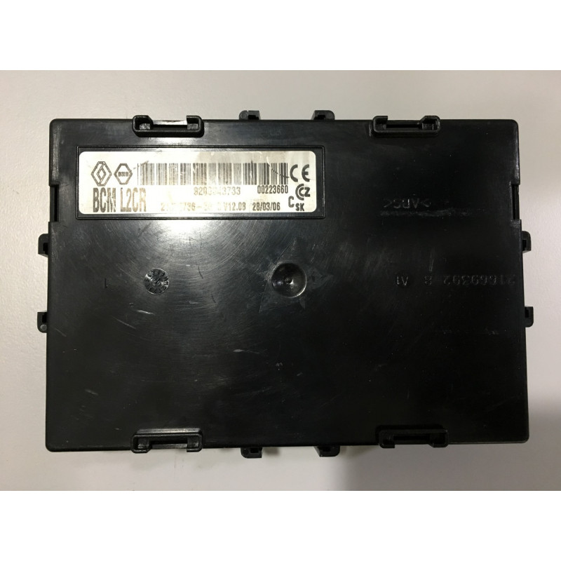 UCH/BCM L2CR Renault Clio 3 - Référence 8200343733 - Vierge à Programmer - Occasion