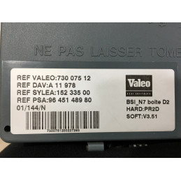 BSI VALEO 73007512 PSA 9645148980