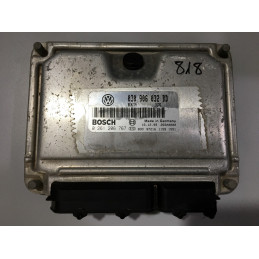 ECU BOSCH ME7.5.10 0261206767 VOLKSWAGEN POLO III (6N) 1.4i 44KW 60CV AKK 030906032BD - CON INMOVILIZADOR ANULADO (IMMO OFF)