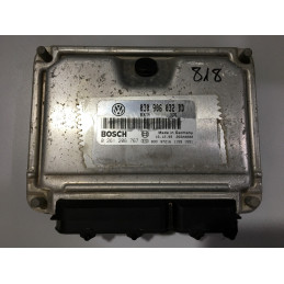 ECU BOSCH ME7.5.10 0261206767 VOLKSWAGEN POLO III (6N) 1.4i 44KW 60HP AKK 030906032BD - WITH DISABLED IMMOBILIZER (IMMO OFF)
