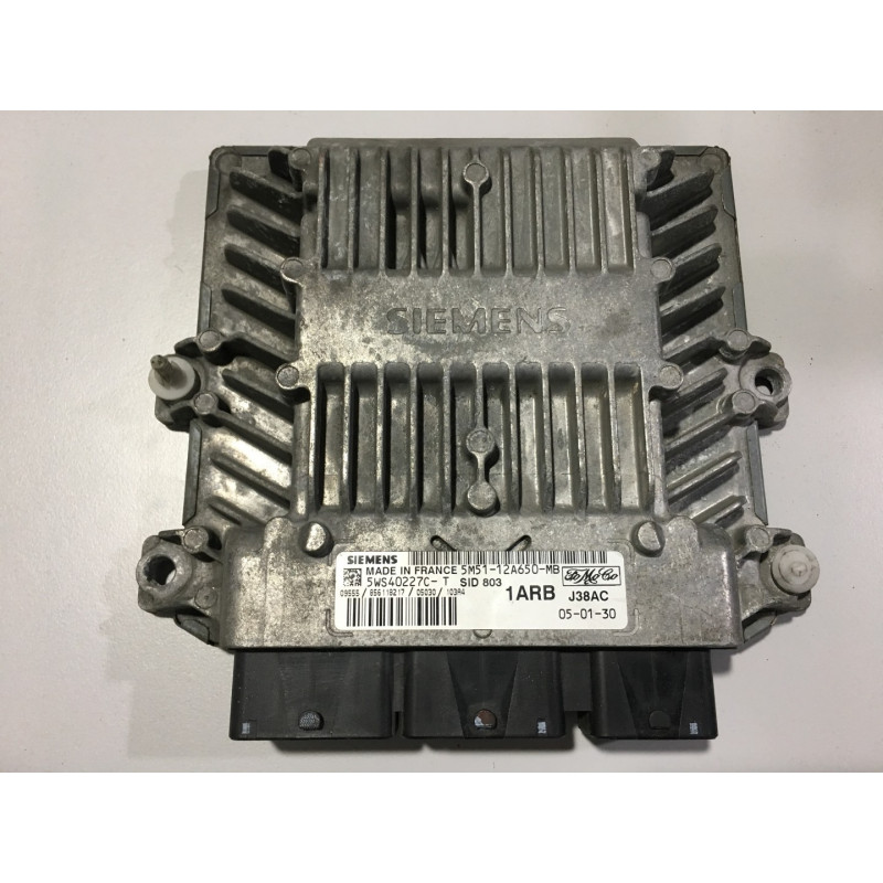 ECU SIEMENS SID803 5WS40227C-T FORD FOCUS II 2.0 TDCI 100KW 136HP 5M51-12A650-MB 1ARB ECU SIEMENS SID803 5WS40227C-T FORD FOCUS II 2.0 TDCI 100KW 136HP 5M51-12A650-MB 1ARB