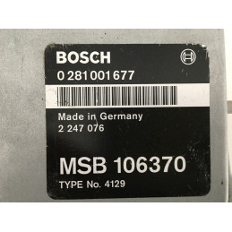 ECU MOTOR BOSCH EDC1.3.1 MSA11-10.29 0281001677 ROVER MSB106370