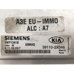 ECU MOTOR SIEMENS SIMK42 5WY1341B KIA 39110-2X046