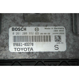 ECU MOTOR BOSCH ME7.9.51 0261208932 TOYOTA 89661-0D270